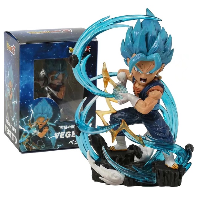 Figurine Chibi Dragon Ball – Gogeta Blue Sayen