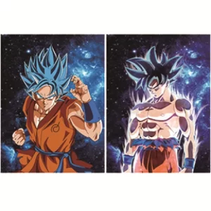 Poster réticulaire 3D DBZ - Goku