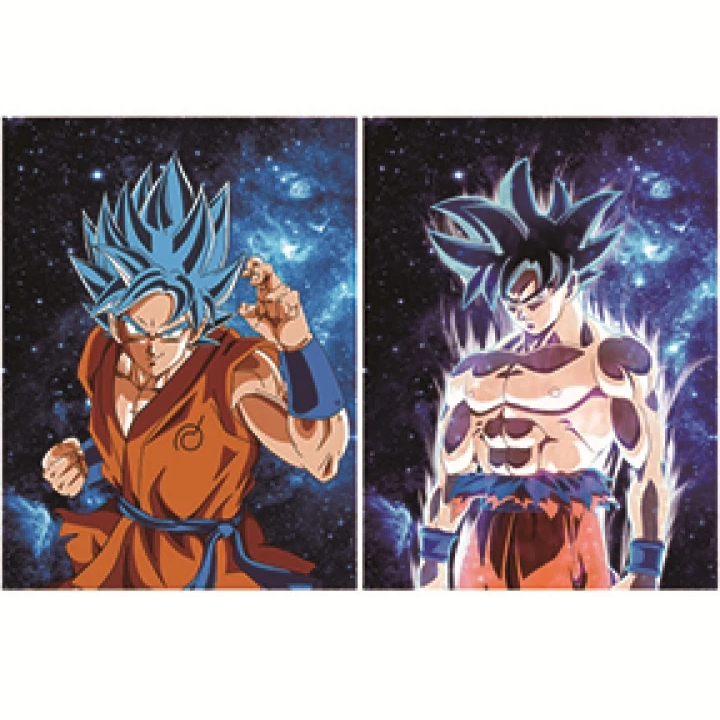 Poster réticulaire 3D DBZ – Goku