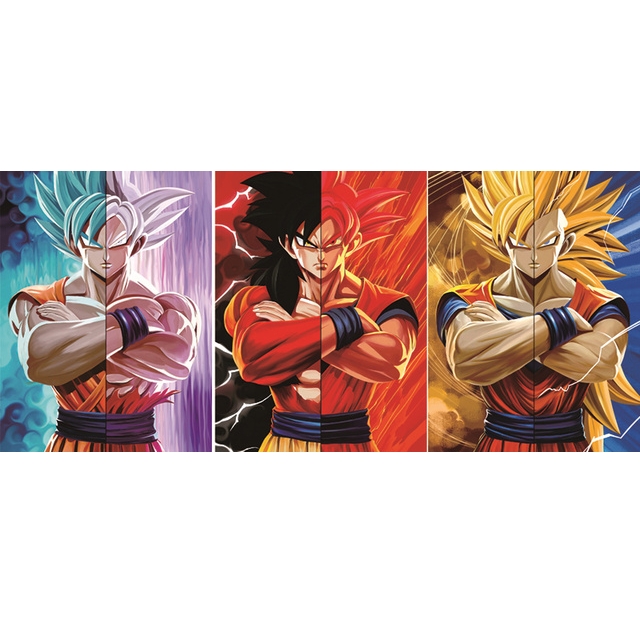 Poster réticulaire 3D DBZ – Goku