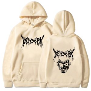 Hoodie Berserk - Guts Beige