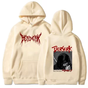 Hoodie Berserk - Guts Beige