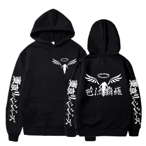 Hoodie Tokyo Revenger - Team Valhalla Noir