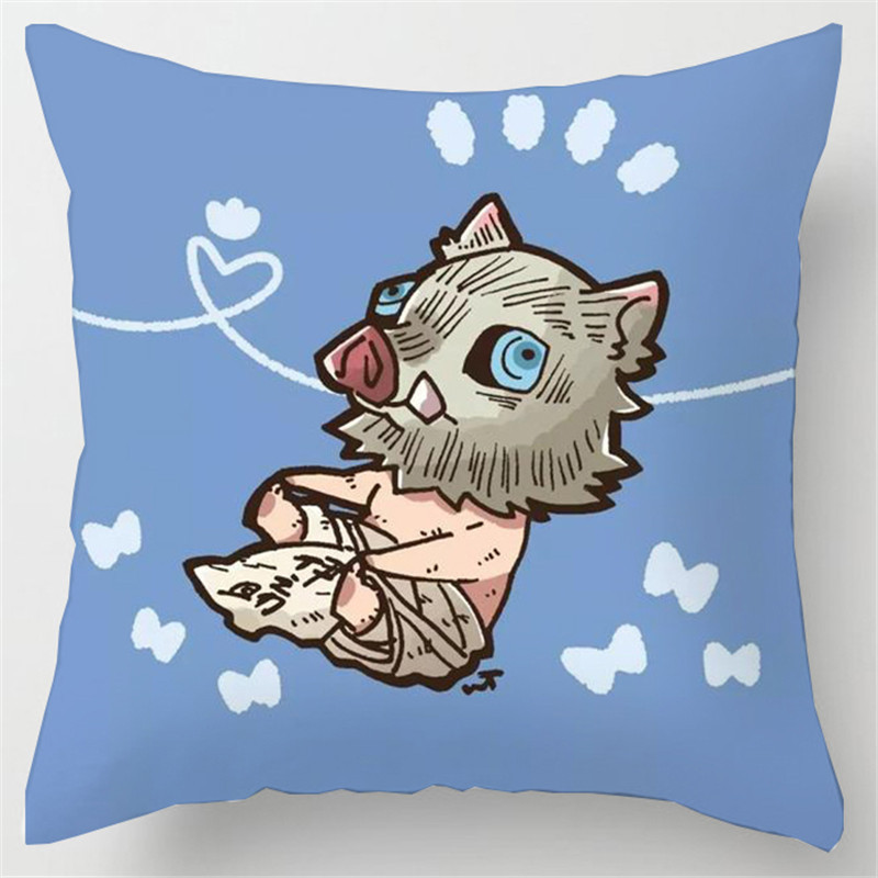 Housse de coussin 45*45 Demon Slayer – Inosuke