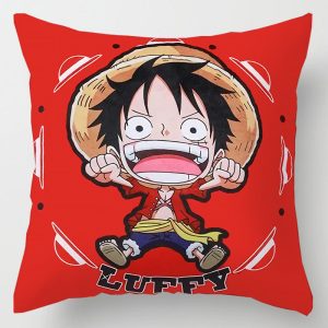 Housse de coussin 45*45 One Piece - Luffy