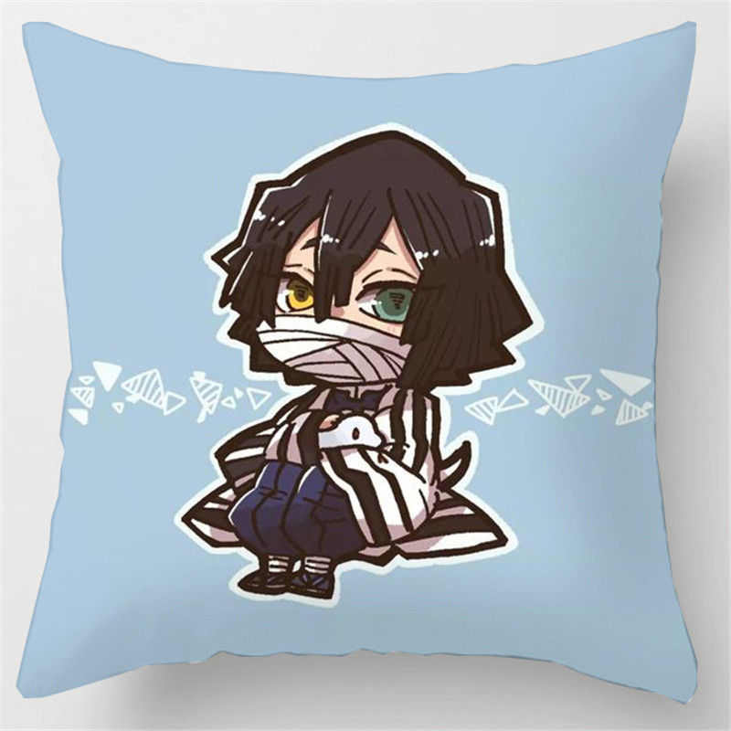 Housse de coussin 45*45 Demon Slayer – Obanai