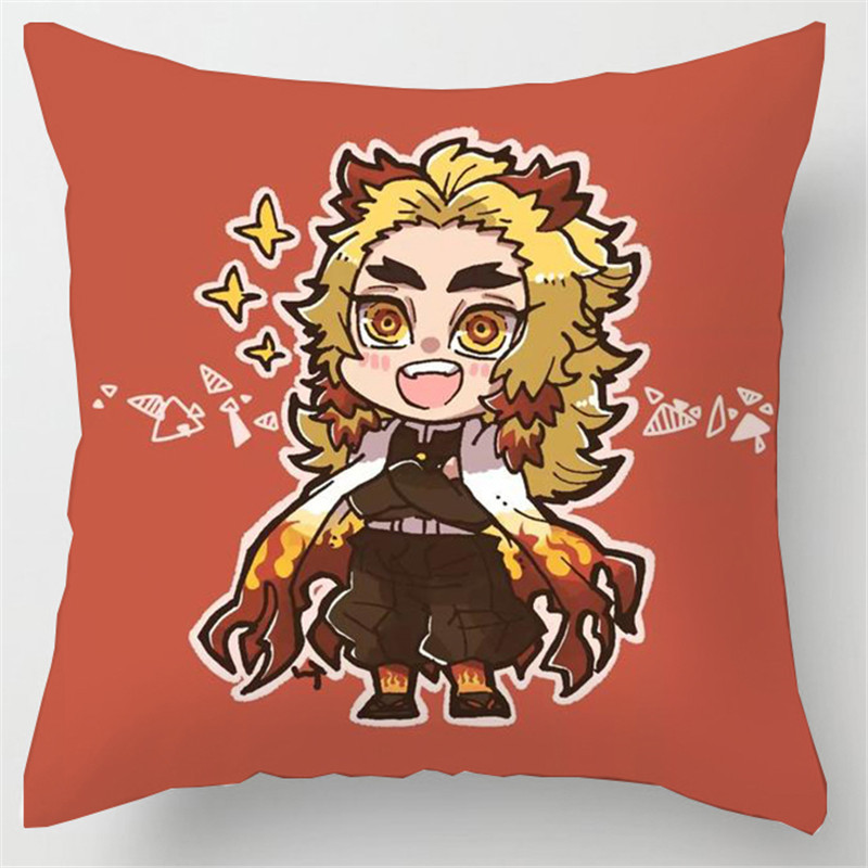 Housse de coussin 45*45 Demon Slayer – Kyojuro