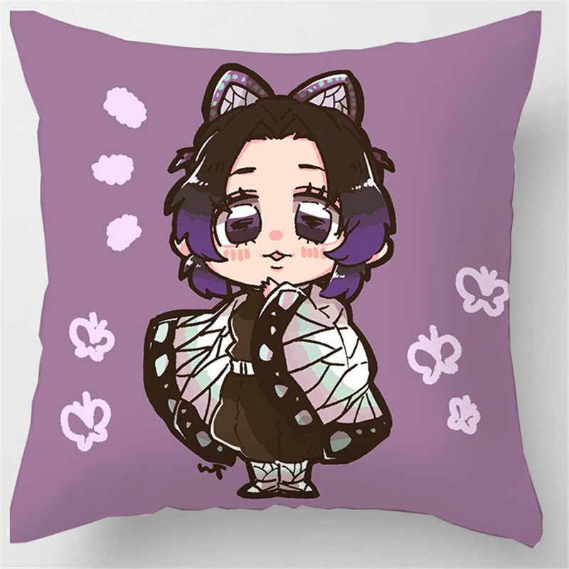 Housse de coussin 45*45 Demon Slayer – Shinobu