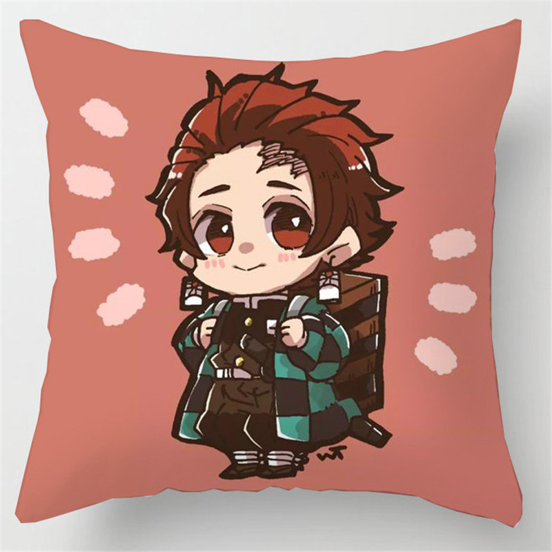 Housse de coussin 45*45 Demon Slayer – Tanjiro