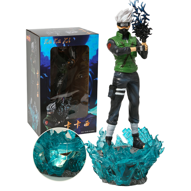 Figurine Naruto 39 cm avec LED – kakashi Hatake