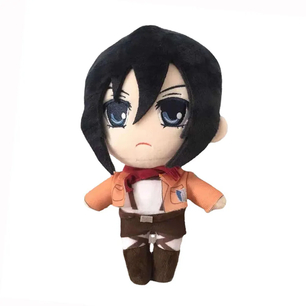Peluche 20cm L&rsquo;attaque des Titans – Mikasa Ackerman