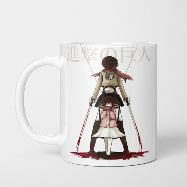 Mug L&rsquo;attaque des titans – Mikasa Ackerman