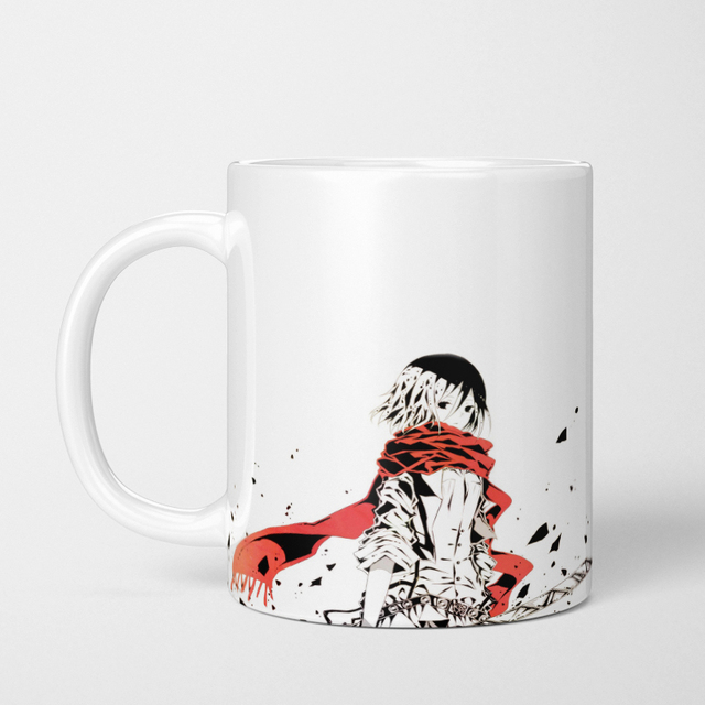 Mug L&rsquo;attaque des titans – Mikasa Ackerman