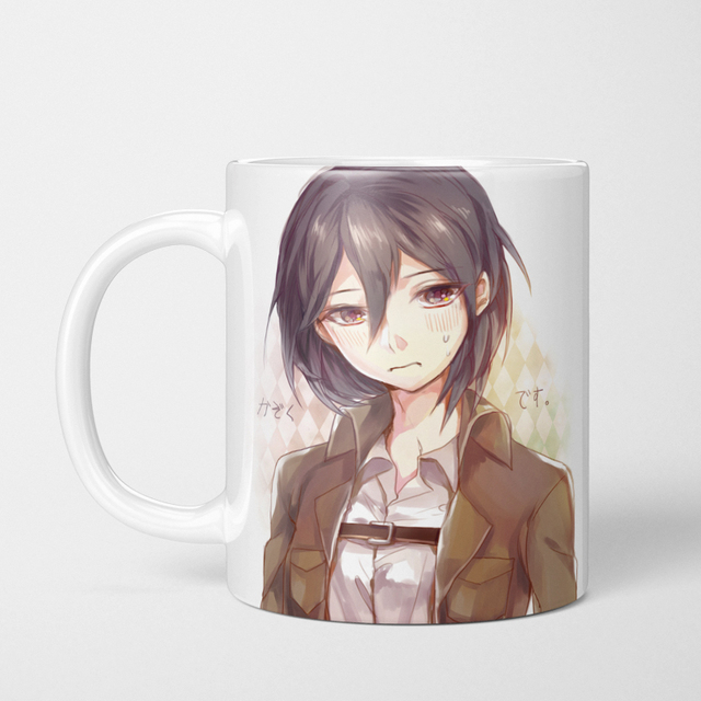 Mug L&rsquo;attaque des titans – Mikasa Ackerman