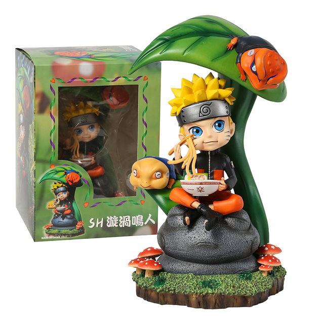 Statue Naruto – Déjeuner au pays des crapauds