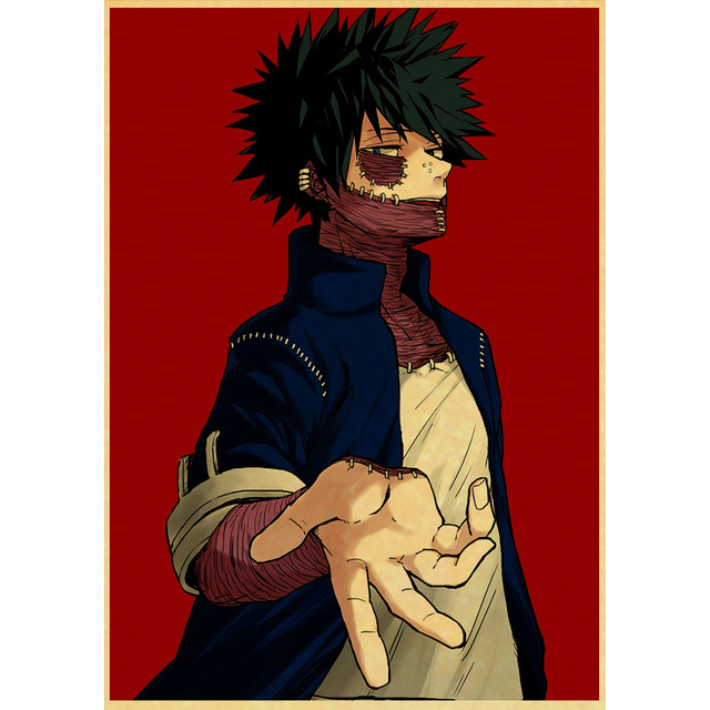 Poster Vintage 42*30 My Hero Academia -Dabi