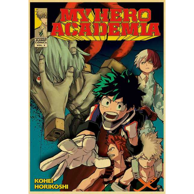 Poster Vintage 42*30 My Hero Academia