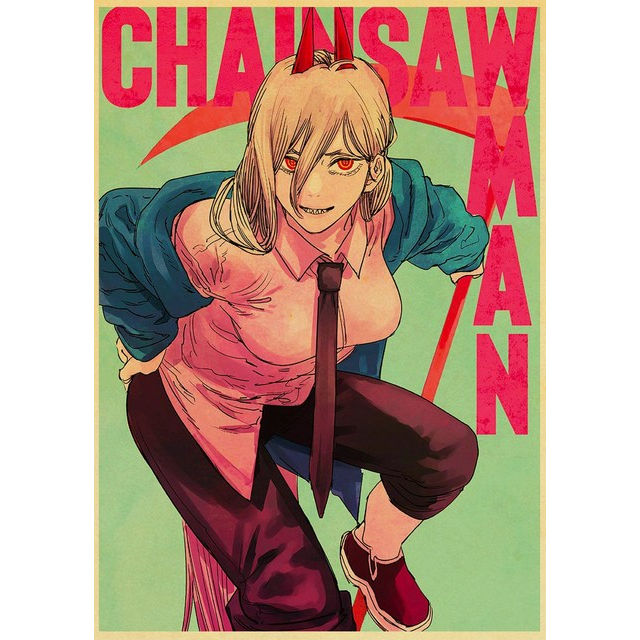 Poster Vintage 42*30 Chainsawman –  Tome 2