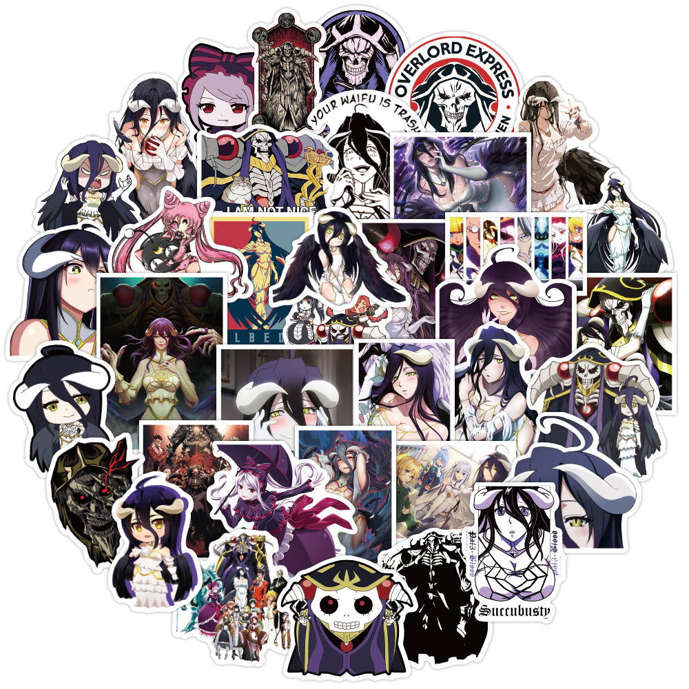 Stickers Overlord * 50