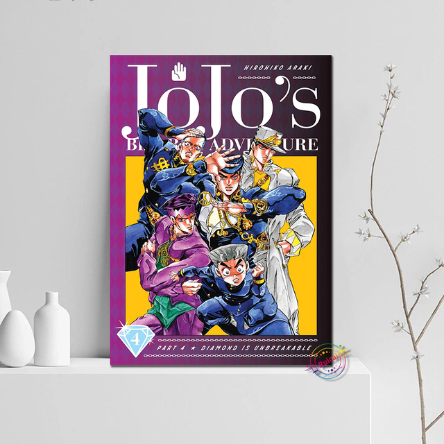 Toile Jojo&rsquo;s Bizarre Adventure – Diamond is Unbreakable