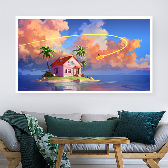 Toile Dragon Ball – Kame House