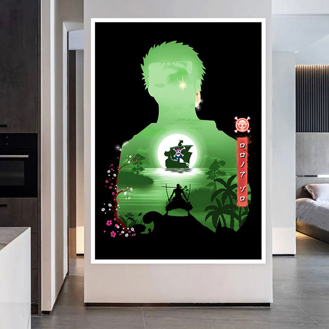 Tableau One Piece Grand Format - 40x80cm / Toile tendue sur châssis Tableau One Piece Grand Format - 40x80cm / Toile tendue sur châssis