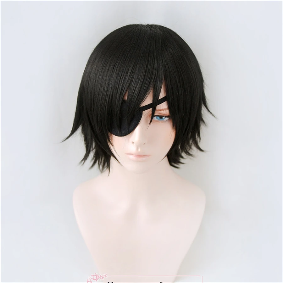 Wig + Cache-oeil Chainsaw Man- Himeno