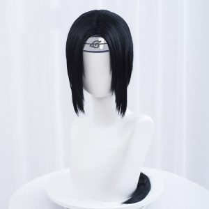 Wig Naruto + Bandeau -Itachi Uchiha