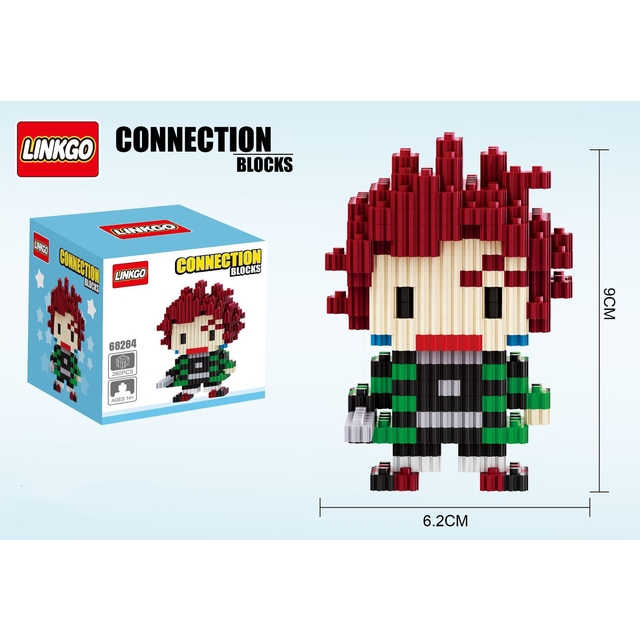 Bloc de construction Demon Slayer- Tanjiro Kamado