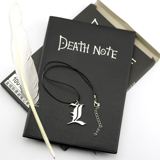 Death note+plume+pendentif
