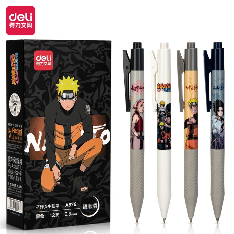 Lot 4 stylos encre gel – Naruto