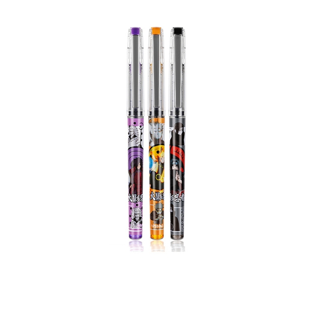 Lot 3 stylos encre gel – Naruto