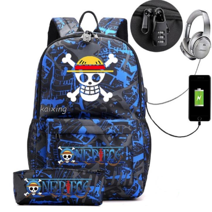 Pack Sac à dos + Trousse One Piece