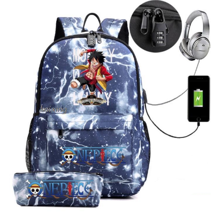 Pack Sac à dos + Trousse One Piece