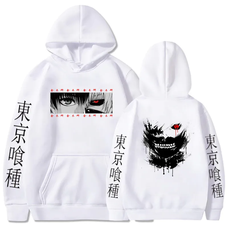 Hoodie Tokyo Ghoul – Ken Kaneki Blanc