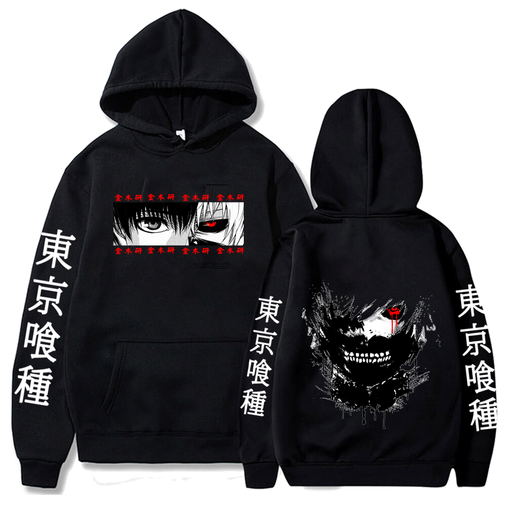 Hoodie Tokyo Ghoul – Ken Kaneki Noir