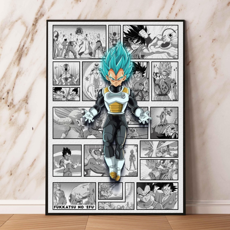 Toile Dragon Ball Super – Vegeta