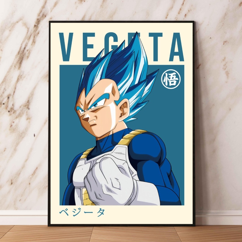 Toile Dragon Ball Super – Vegeta