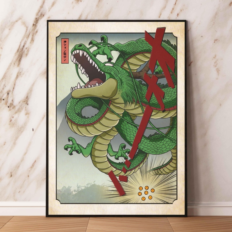 Toile Dragon Ball  – Shenron