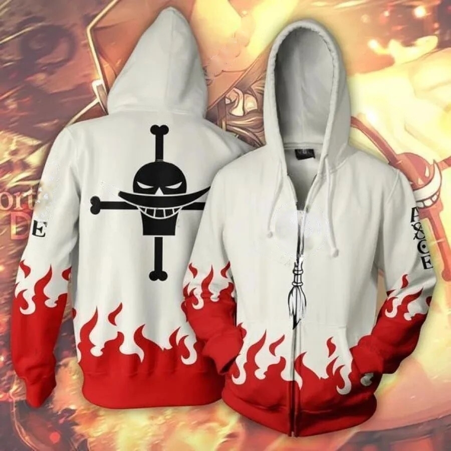 Hoodie One Piece – Barbe Blanche