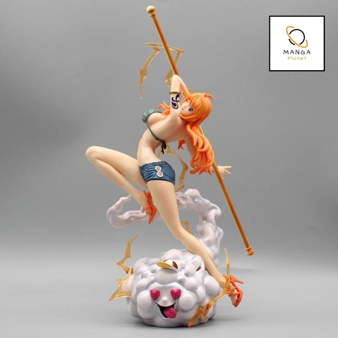 Figurine One Piece 29 cm -Nami & Zeus