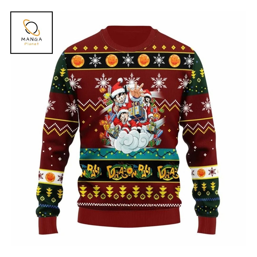 Sweat de noel Dragon Ball Z