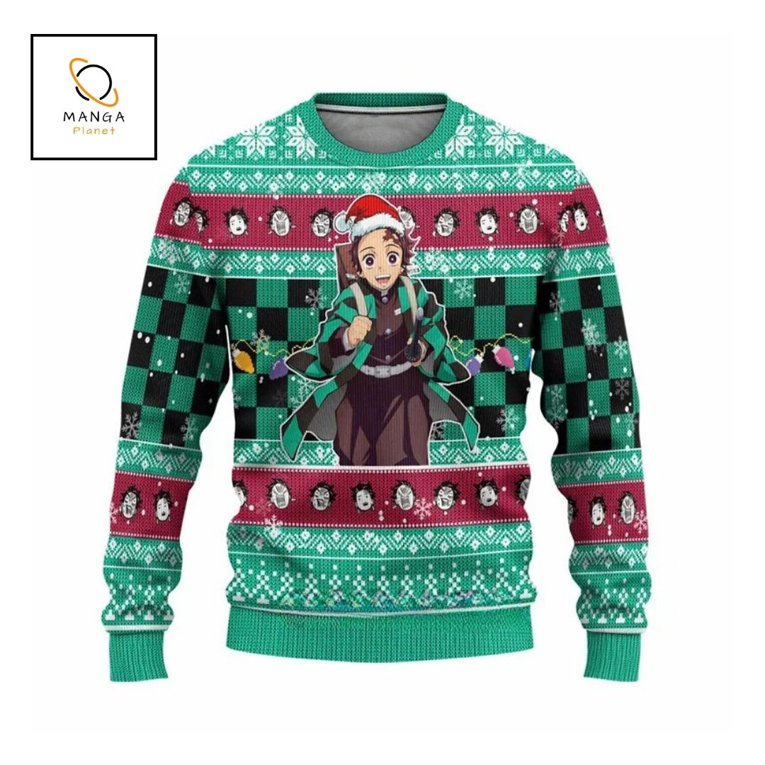 Sweat de noel Demon Slayer – Tanjiro