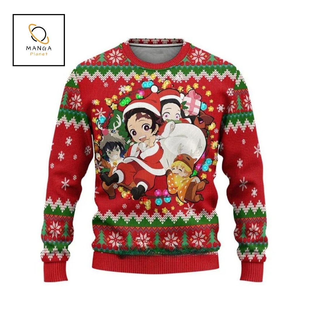 Sweat de noel Demon Slayer