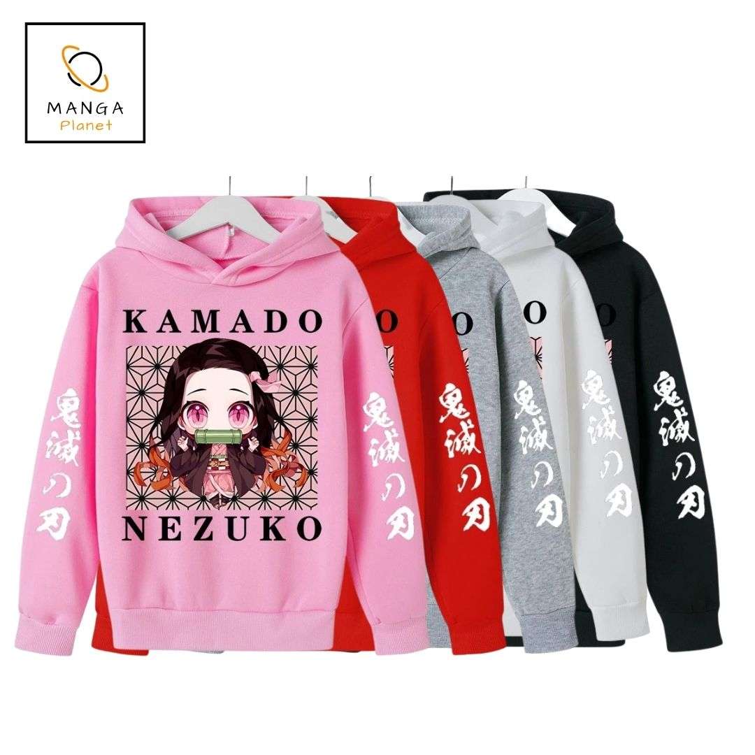 Hoodie enfant Demon Slayer – Nezuko