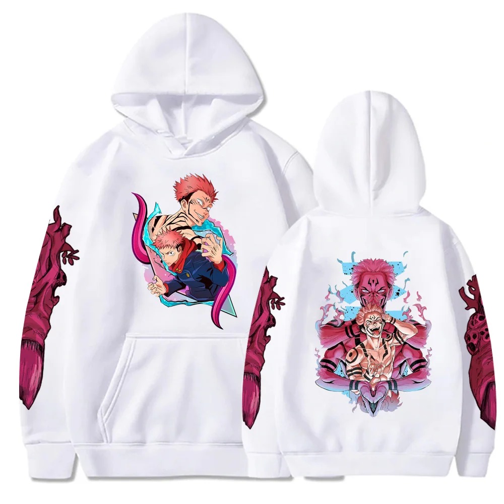 Hoodie Jujutsu Kaisen – Itadori & Sukuna