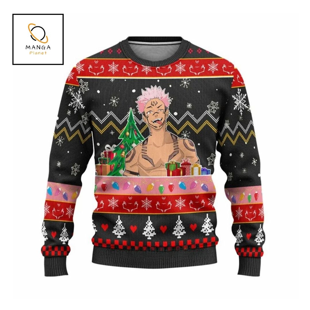 Sweat de noel Jujutsu Kaisen – Sukuna