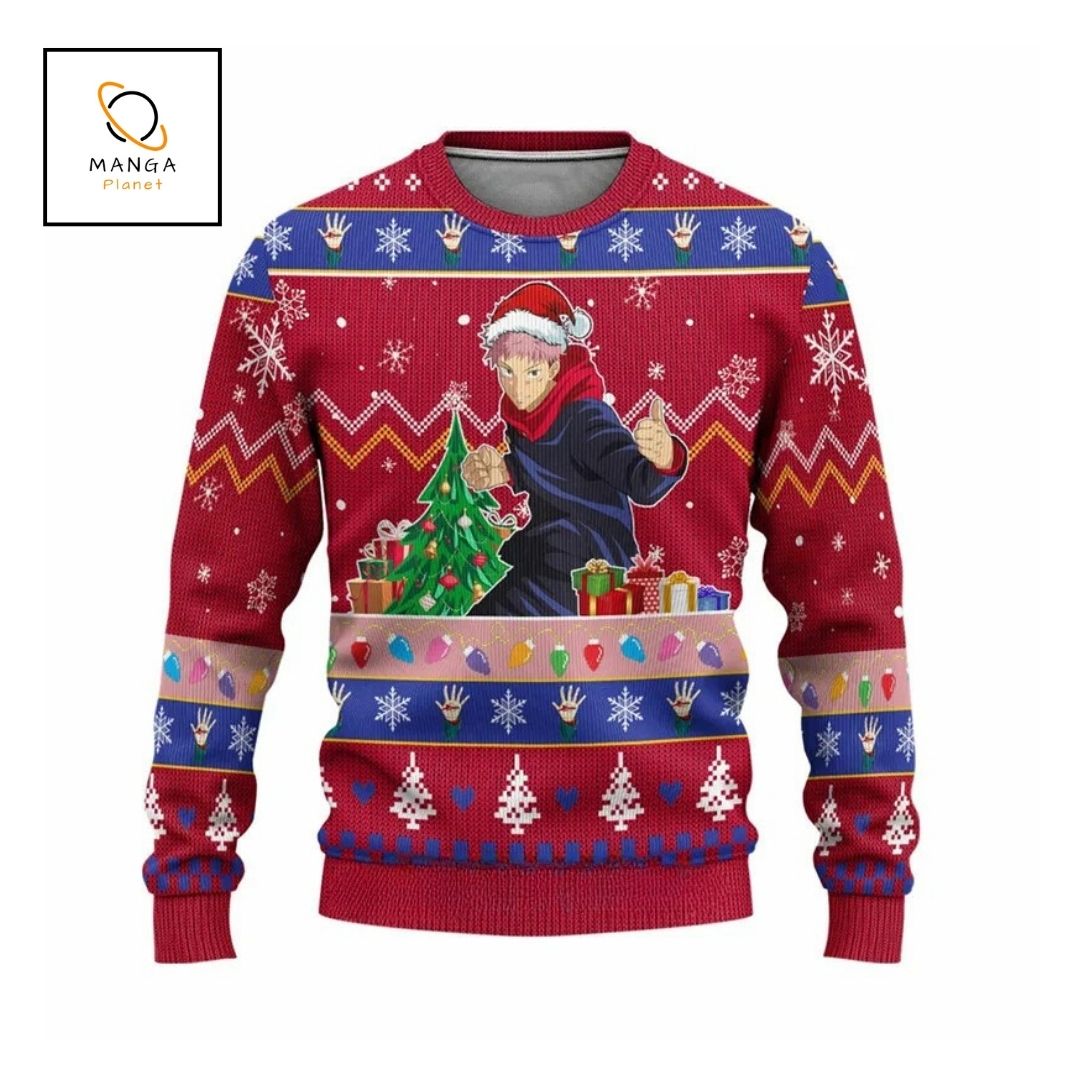 Sweat de noel Jujutsu Kaisen – Yuji