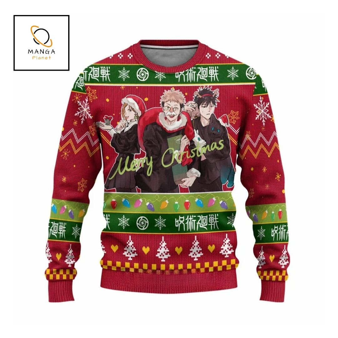 Sweat de noel Jujutsu Kaisen