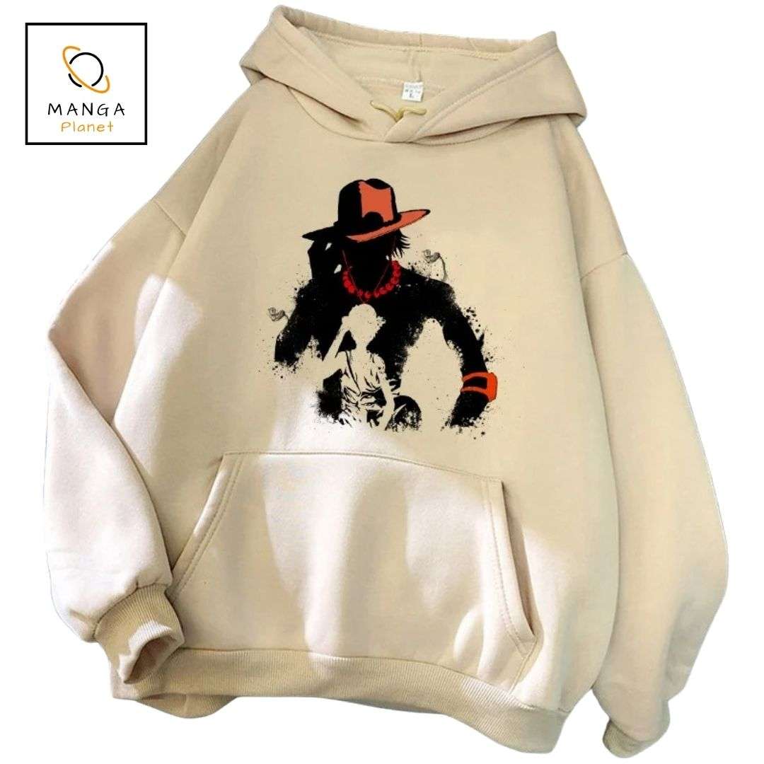 Hoodie One Piece – Ace & Luffy
